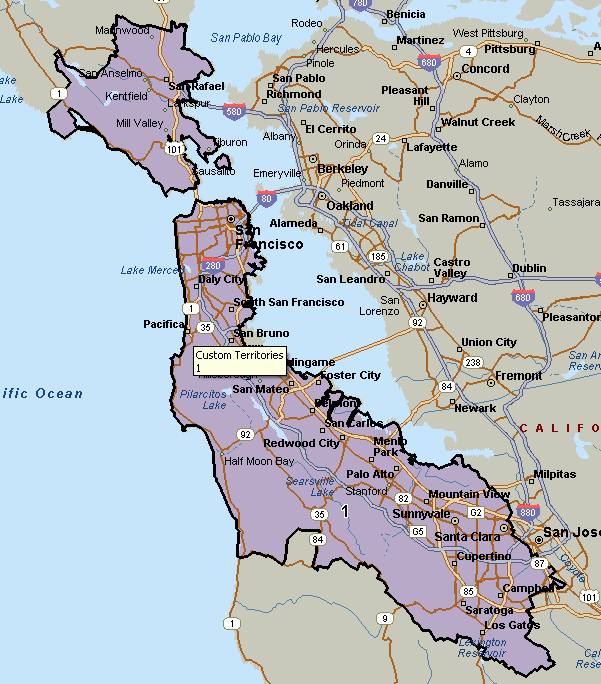 30 Zip Code Map Bay Area - Maps Database Source